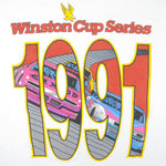 NASCAR (Cal Cru) - Winston Cup Series T-Shirt 1991 Large Vintage Retro