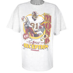 NFL (Salem) - Washington Redskins Art Monk Player T-Shirt 1992 X-Large