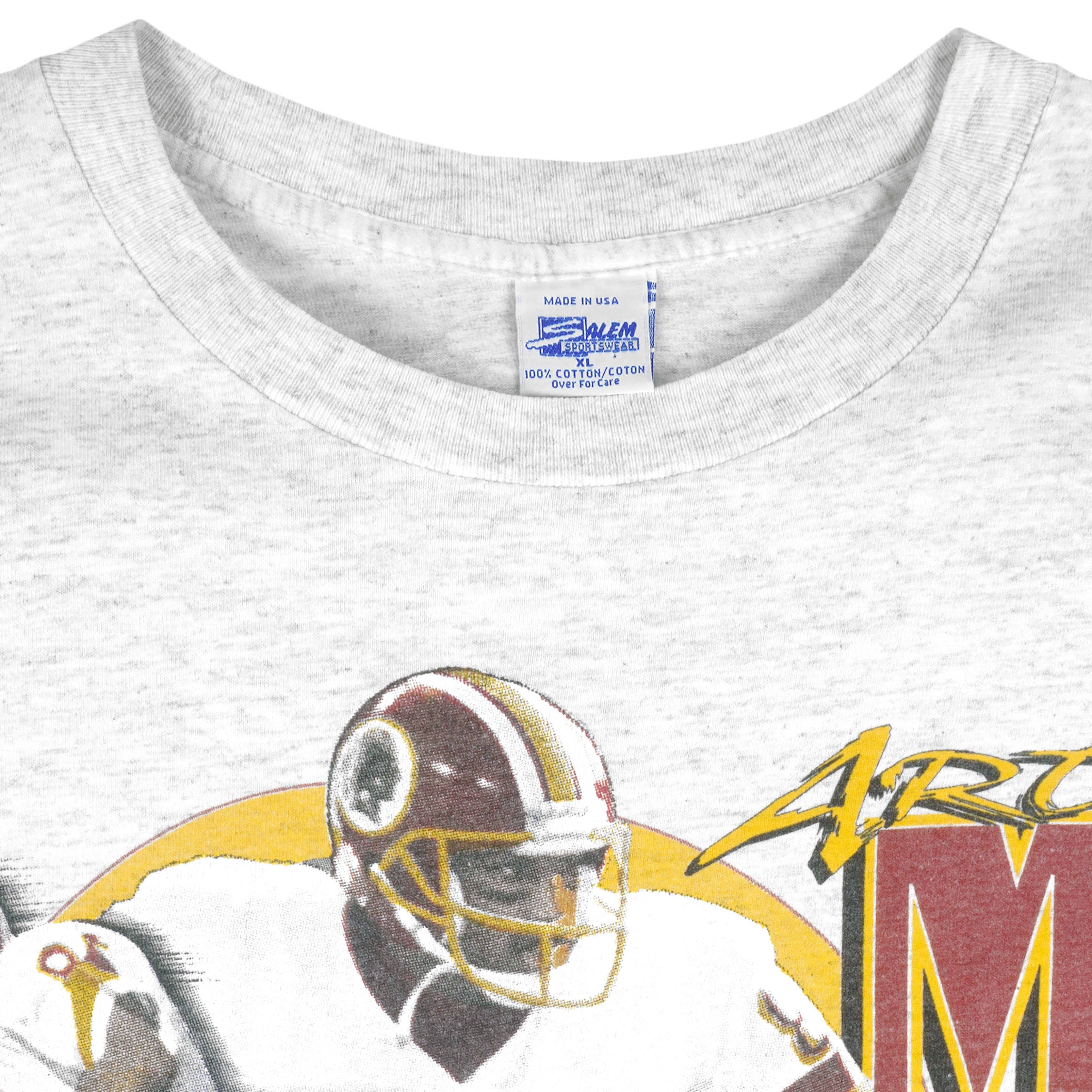 VINTAGE NFL WASHINGTON REDSKINS TEE SHIRT 1991 SIZE MEDIUM