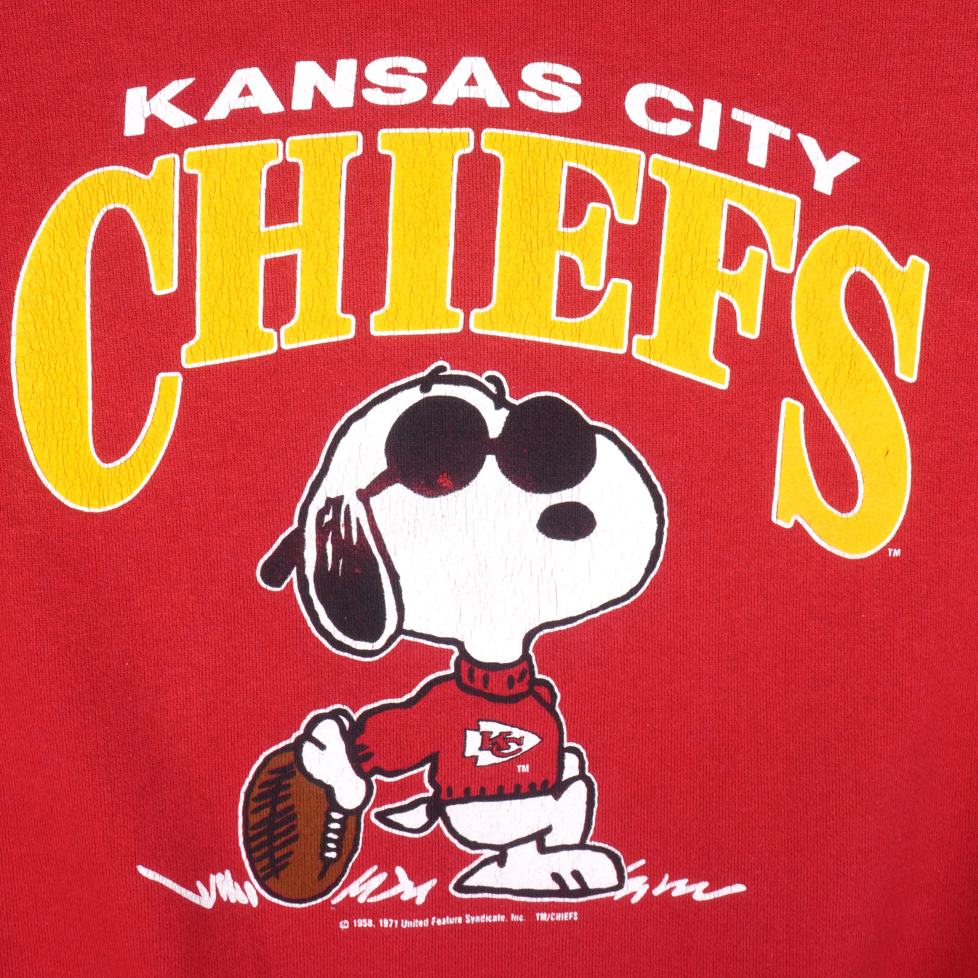 NFL football kansas city chiefs snoopy full printing shirt