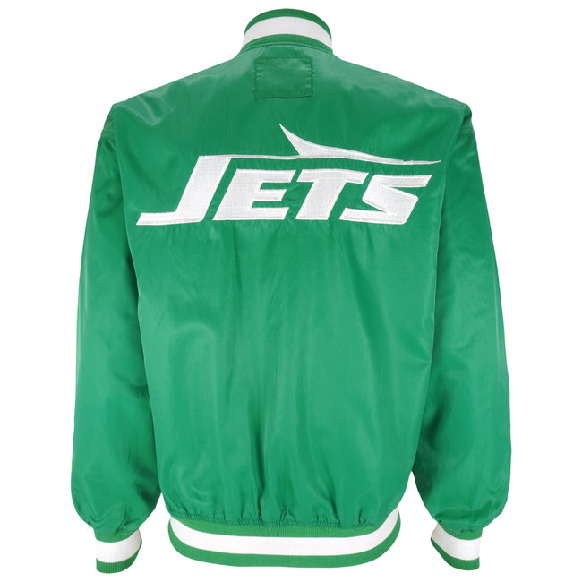 1990's NEW YORK JETS STARTER COAT XL - Classic American Sports