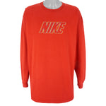 Nike - Red Long Sleeve Shirt 2000s XX-Large