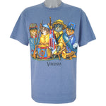Vintage (Anvil) - Virginia Cats T-Shirt 1990s X-Large