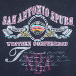 NBA (Nutmeg) - San Antonio Spurs Western Conference T-Shirt 1990s X-Large Vintage Retro Basketball