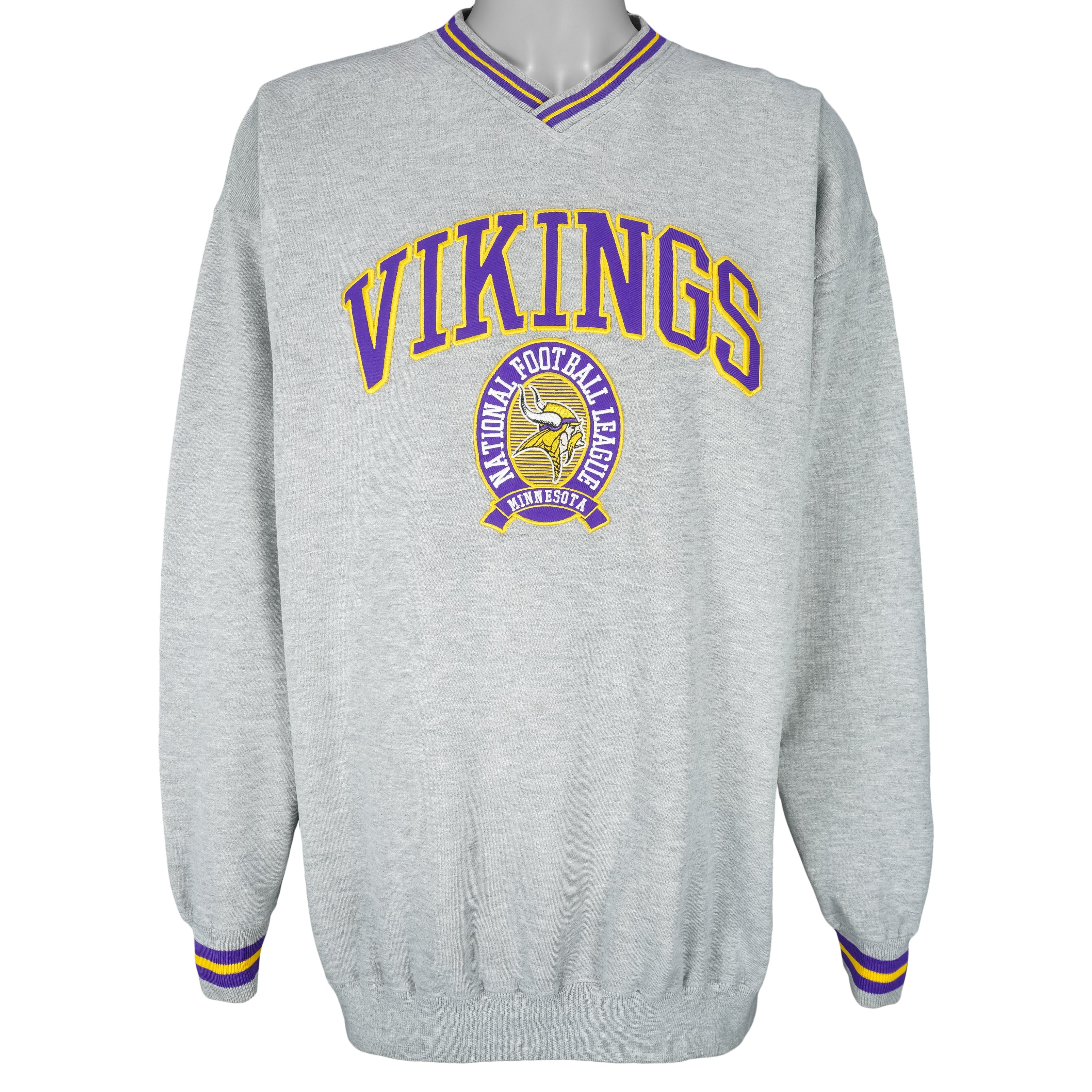 Vintage NFL Minnesota Vikings Sweatshirt 1994 Size XL Made in USA