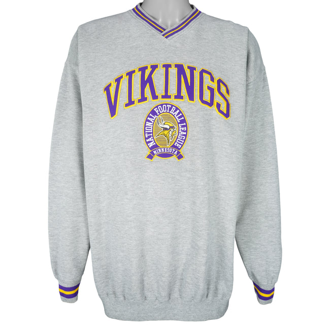 Vtg factory Hanes Minnesota Vikings Sweatshirt L