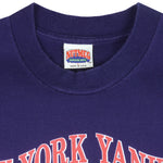 MLB (Nutmeg) - New York Yankees Single Stitch T-Shirt 1990s Large Vintage Retro Baseball