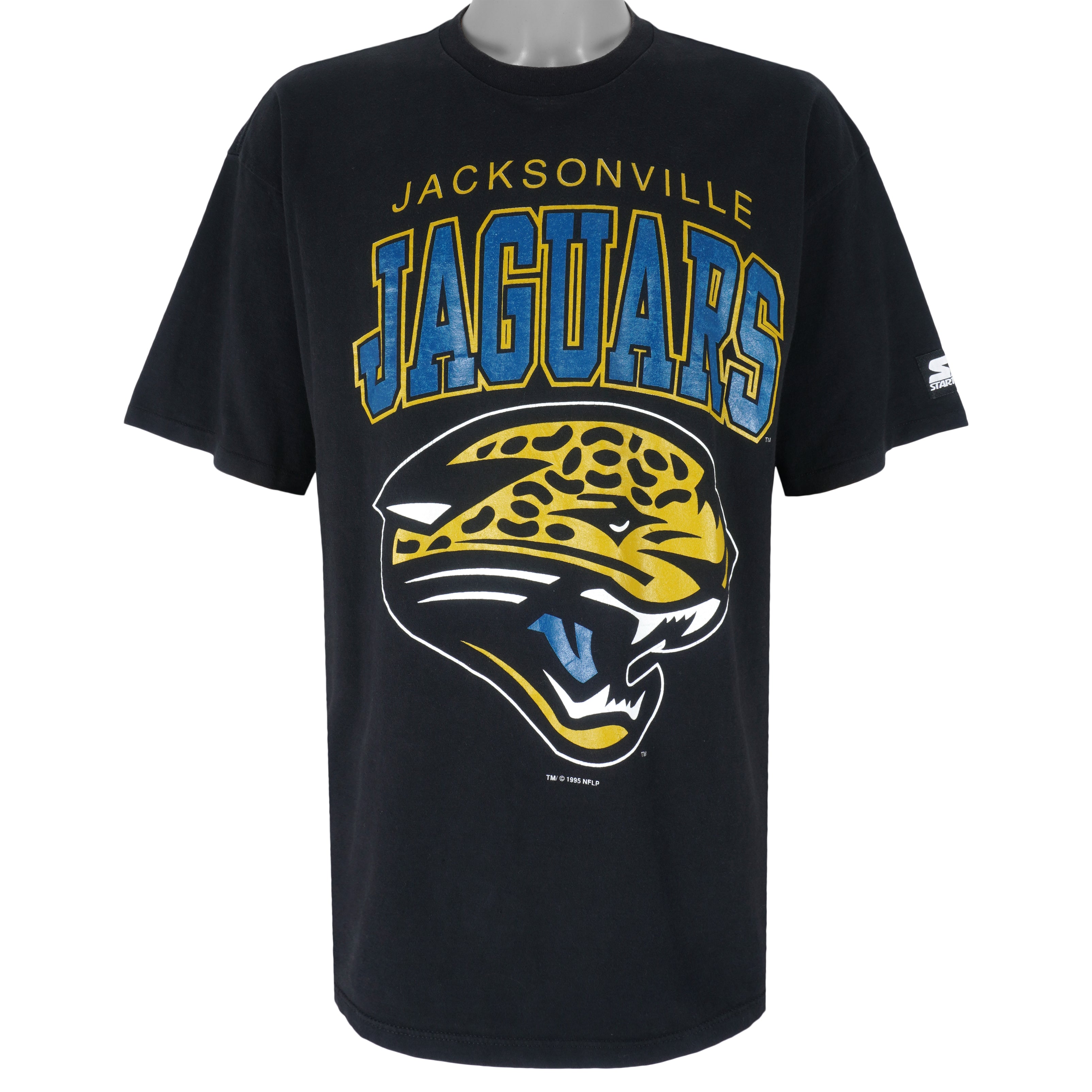 Vintage Starter - Jacksonville Jaguars Big Logo T-Shirt 1995 X-Large –  Vintage Club Clothing