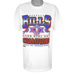 Starter - Buffalo Bills Super Bowl XXVI Champions T-Shirt 1992 Large