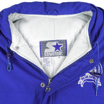 Starter - Duke Blue Devils Embroidered Hooded Jacket 1990s X-Large Vintage Retro College