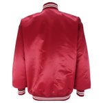 Starter - Alabama Crimson Tide Button-Up Satin Jacket 1990s X-Large Vintage Retro Football College