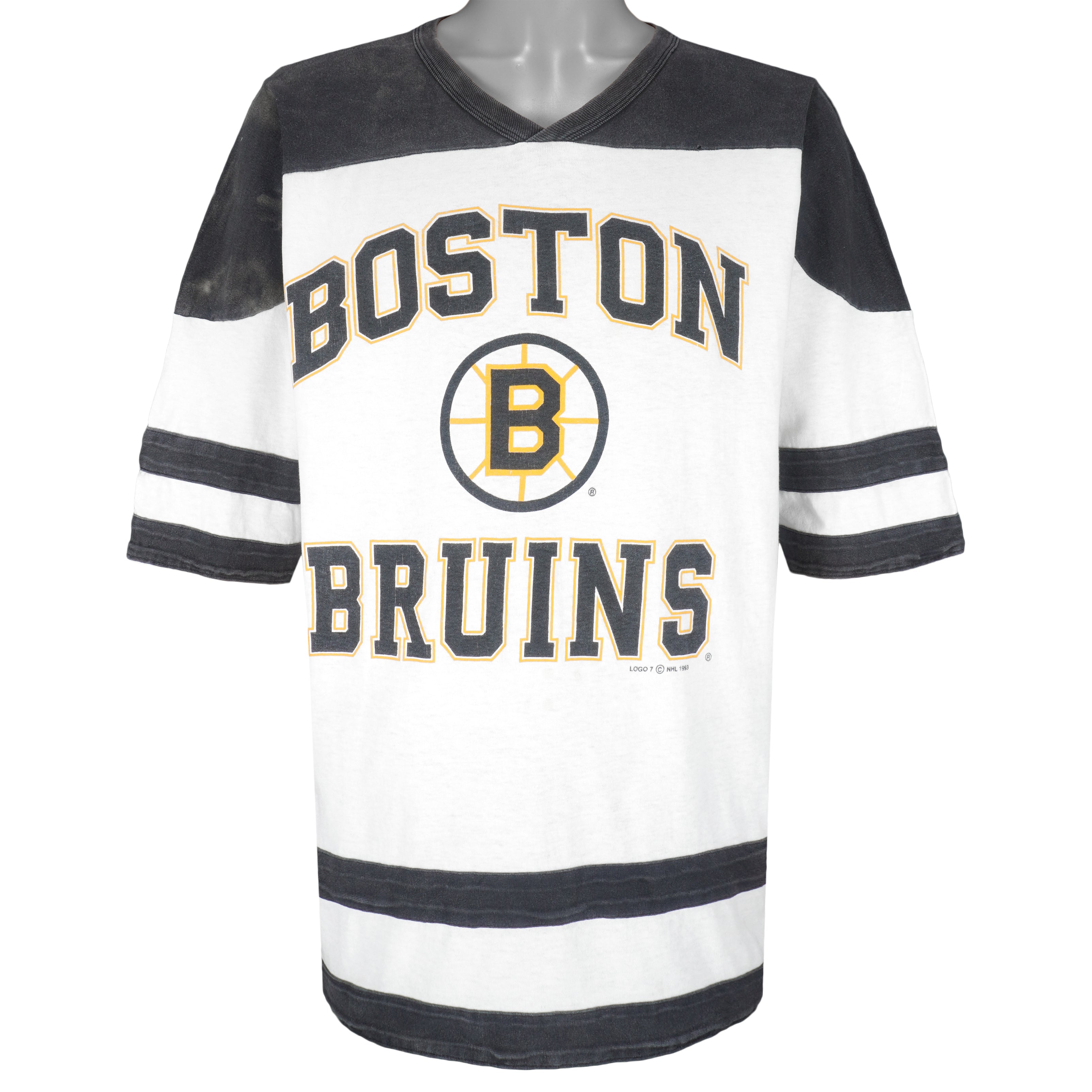 90s Boston Bruins Bulletin Athletic NHL T-shirt. Vintage 1991 