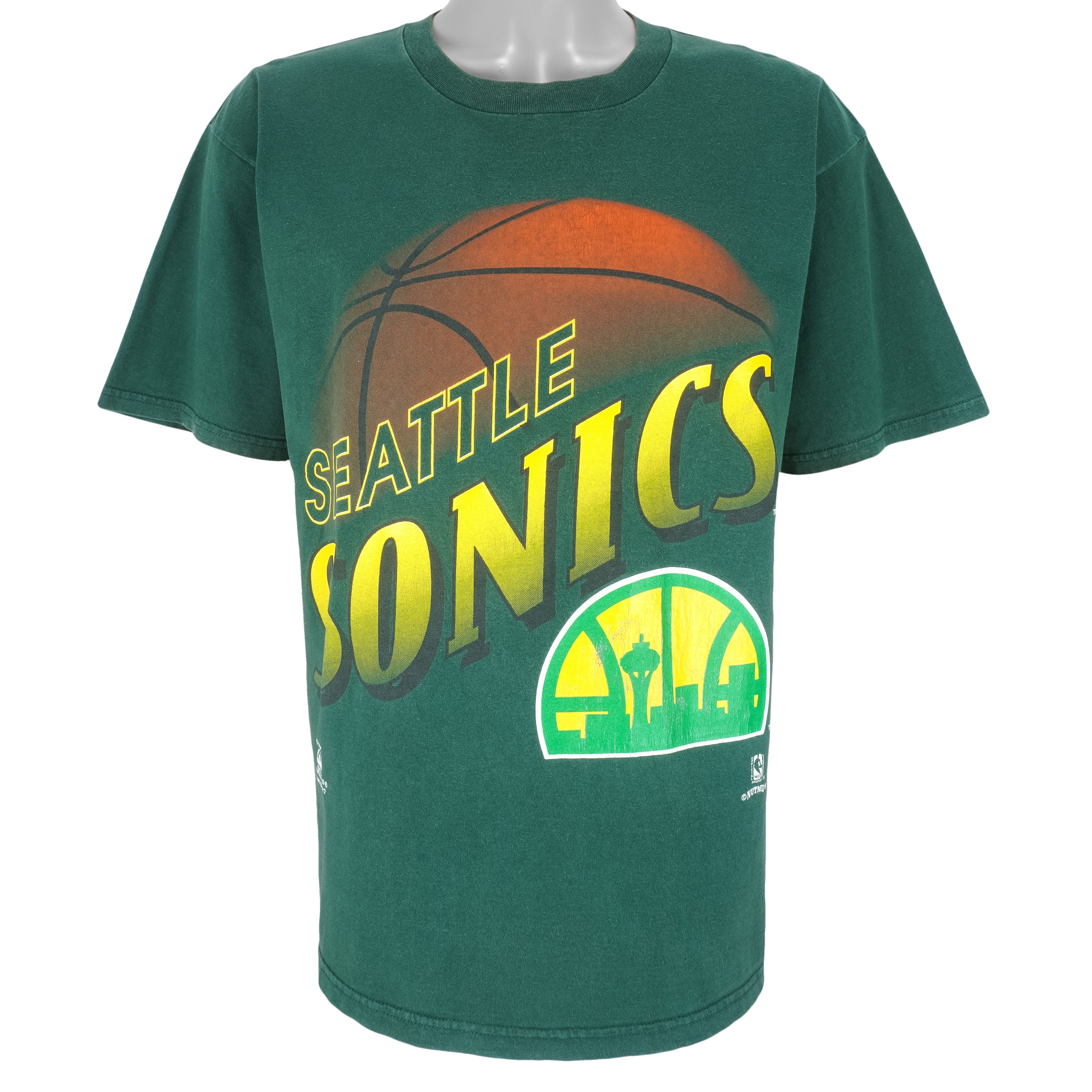 Vintage NBA (Nutmeg) - Seattle SuperSonics T-Shirt 1990s X-Large