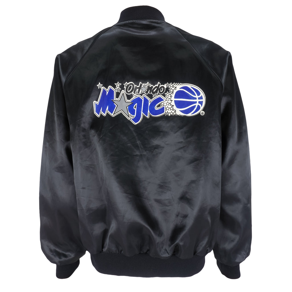 NBA (Chalk Line) - Orlando Magic Satin Jacket 1980s X-Large Vintage Retro Basketball