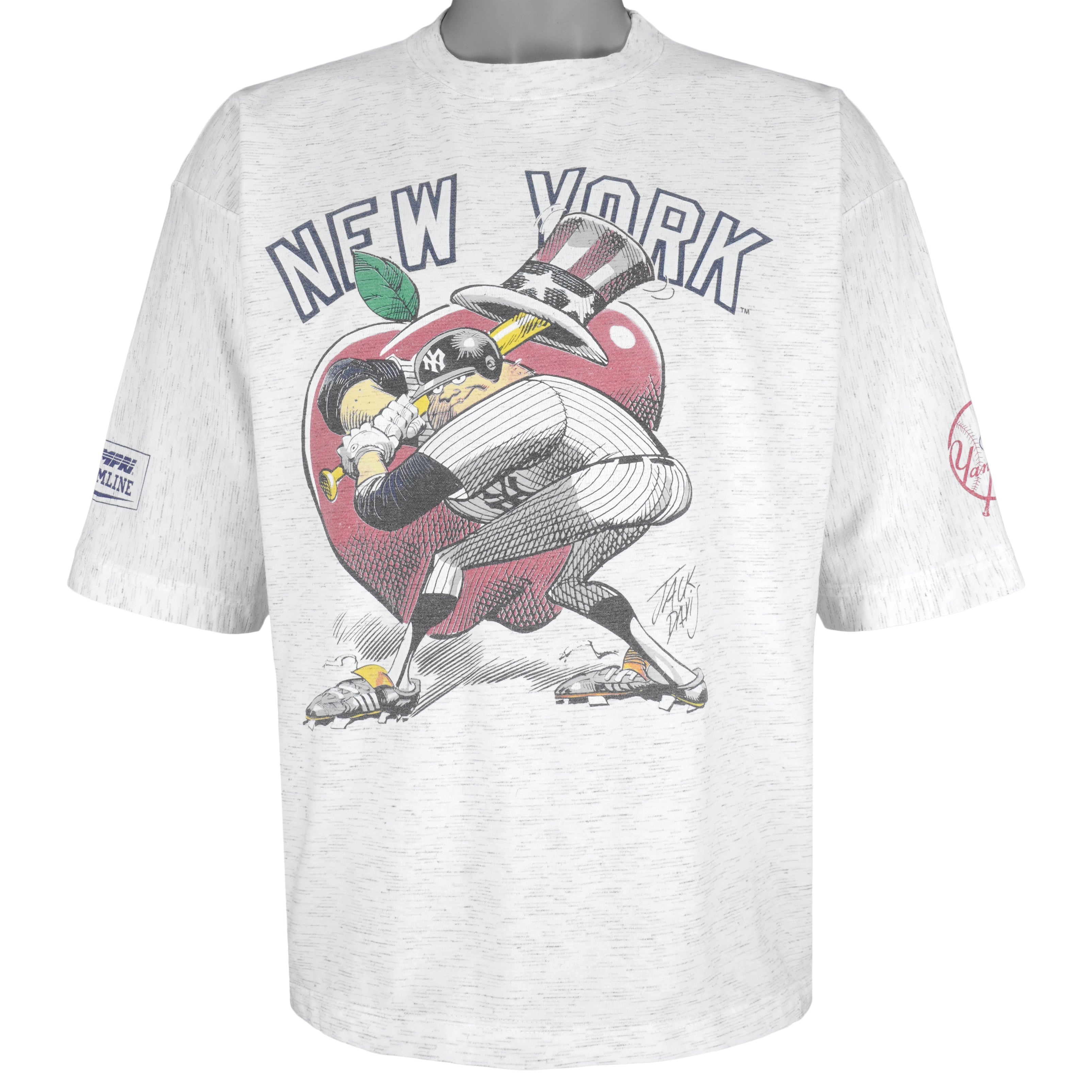NEW YORK YANKEES LOGO GRAPHIC, SHORT SLEEVE , FRONT & BACK UNISEX T- Shirts !!