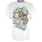 Philadelphia Eagles Vintage Comic Series 90's T-shirt NFL