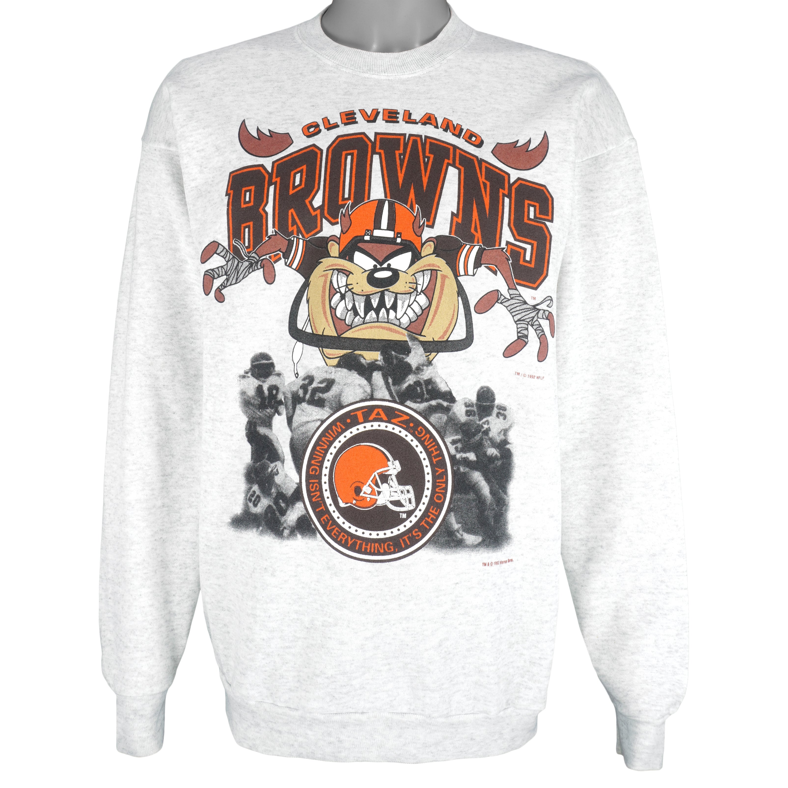 Vintage 90s Cleveland Browns Sweatshirt Browns Crewneck -   Hong Kong