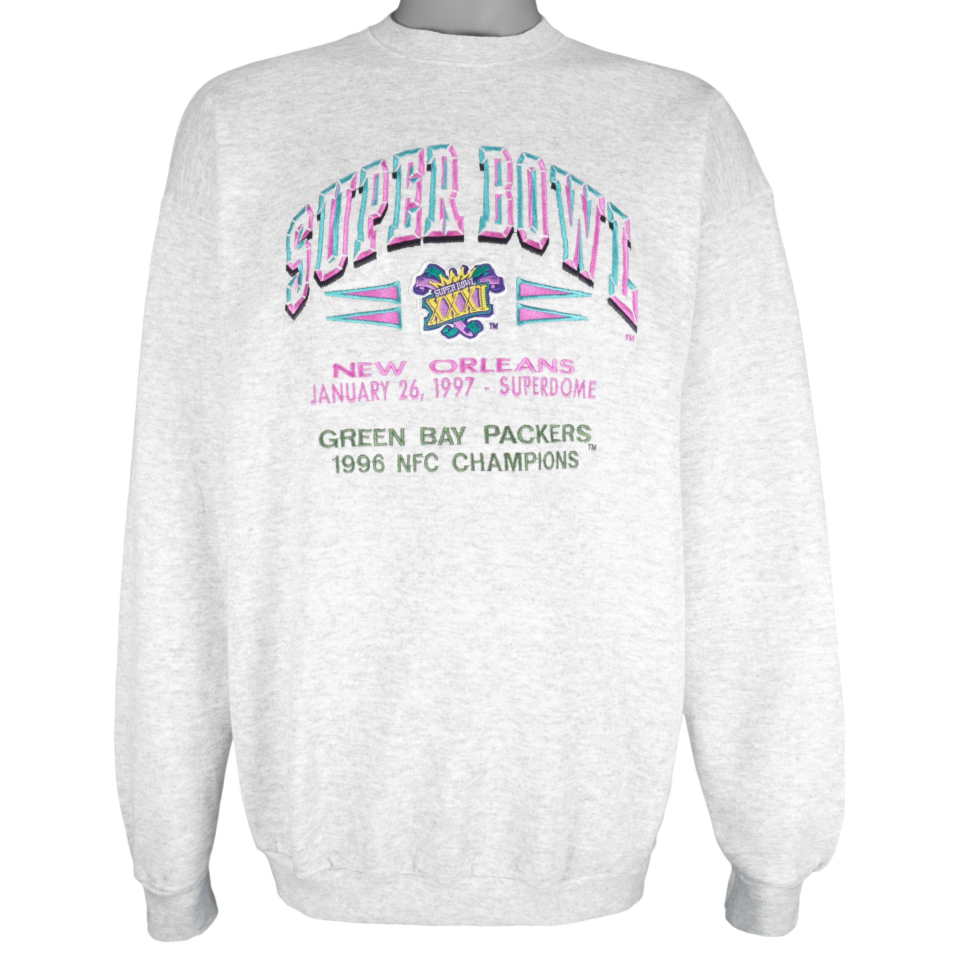 Green Bay Packers N.F.C 1996 Sweatshirt - XL – The Vintage Store