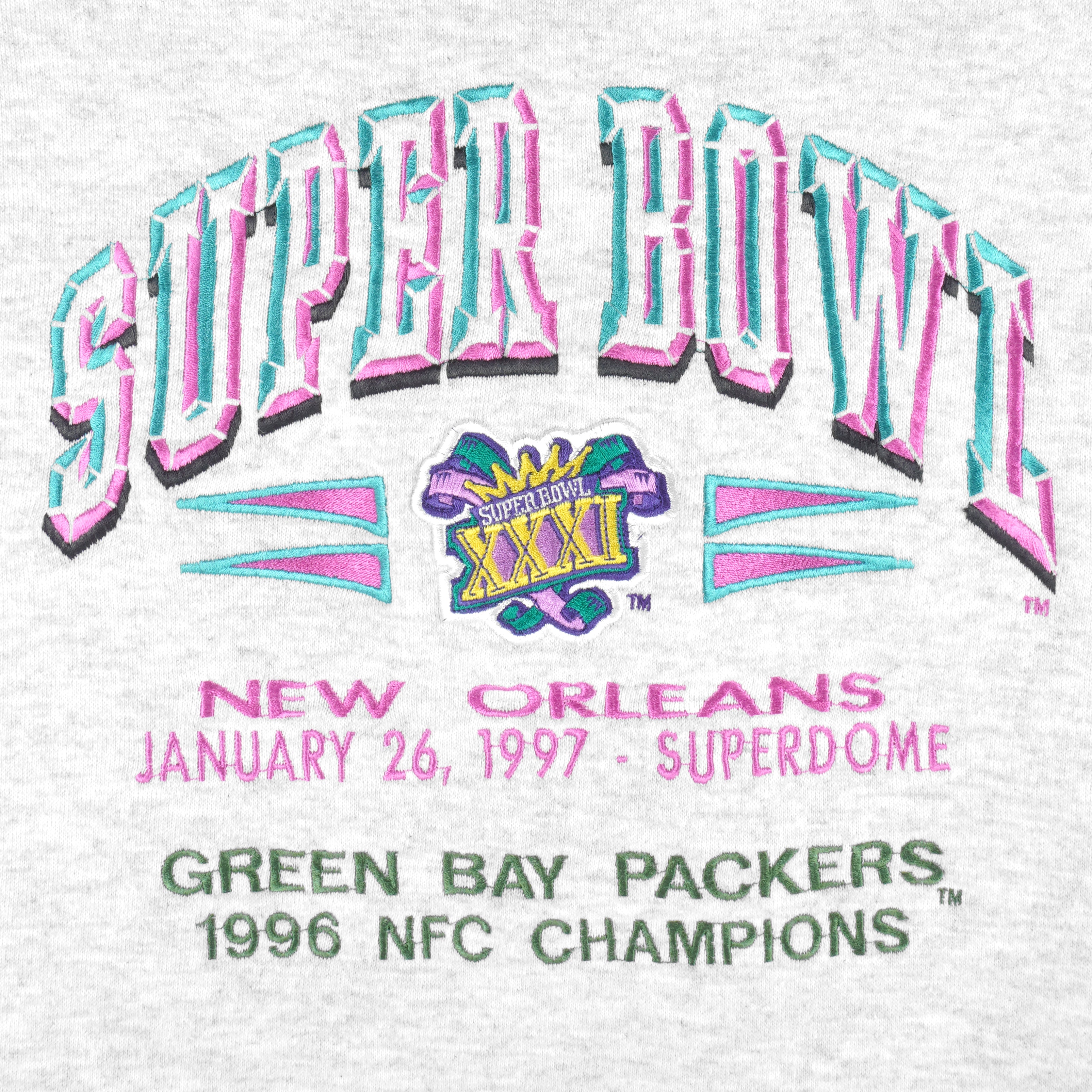 Vintage 1996 Green Bay Packers NFC Division Champions Sweatshirt 