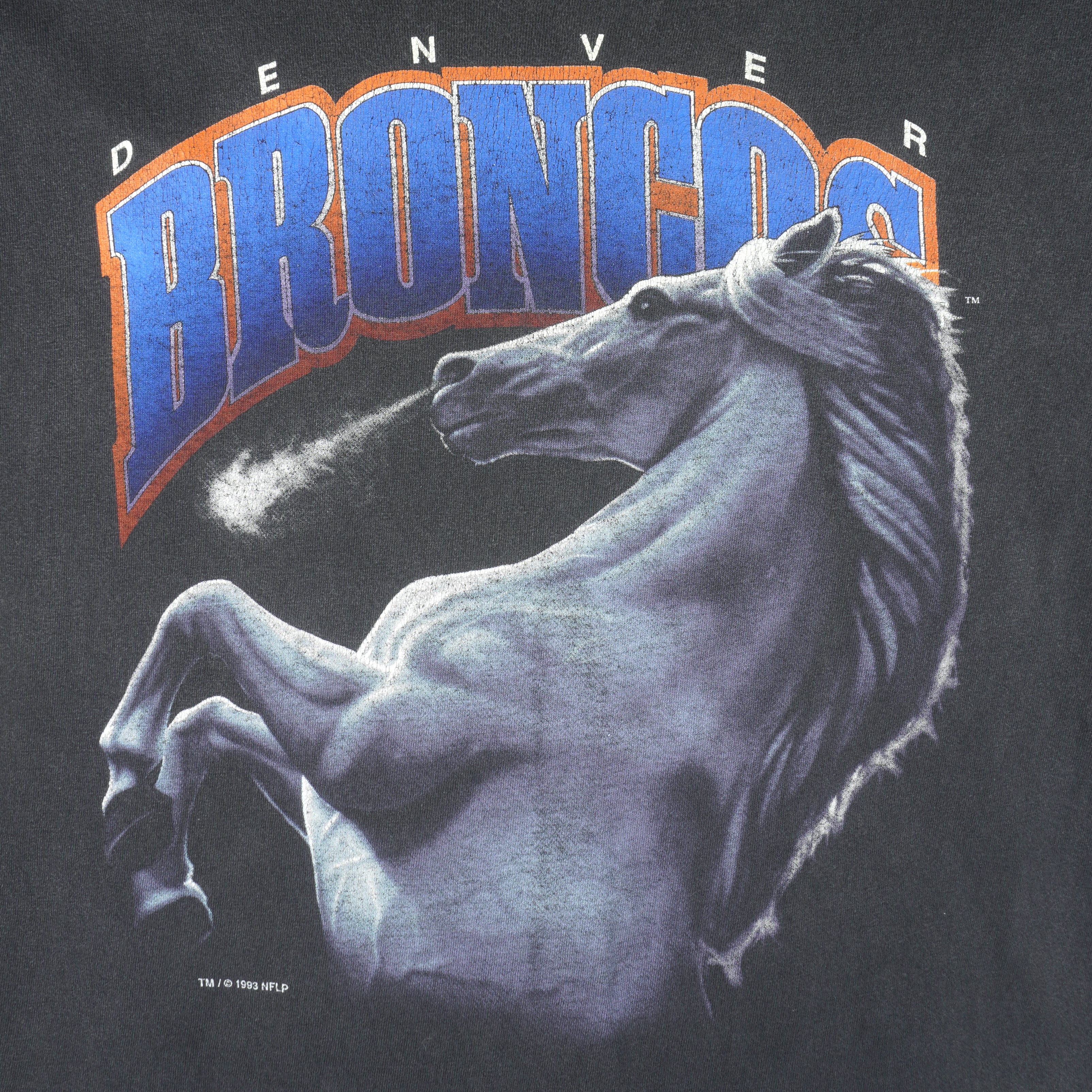 VINTAGE NFL DENVER BRONCOS TEE SHIRT 1996 SIZE MEDIUM – Vintage