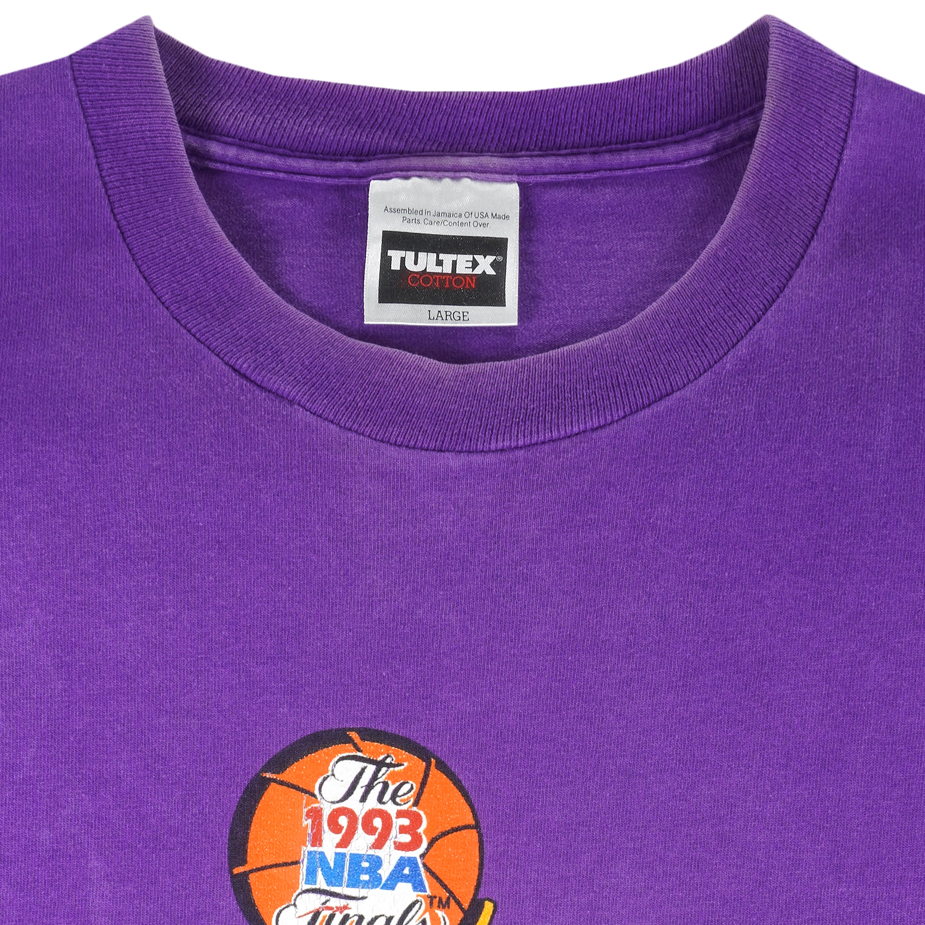 VINTAGE NBA PHOENIX SUNS CHAMPIONS 1993 TEE SHIRT SIZE XL MADE IN