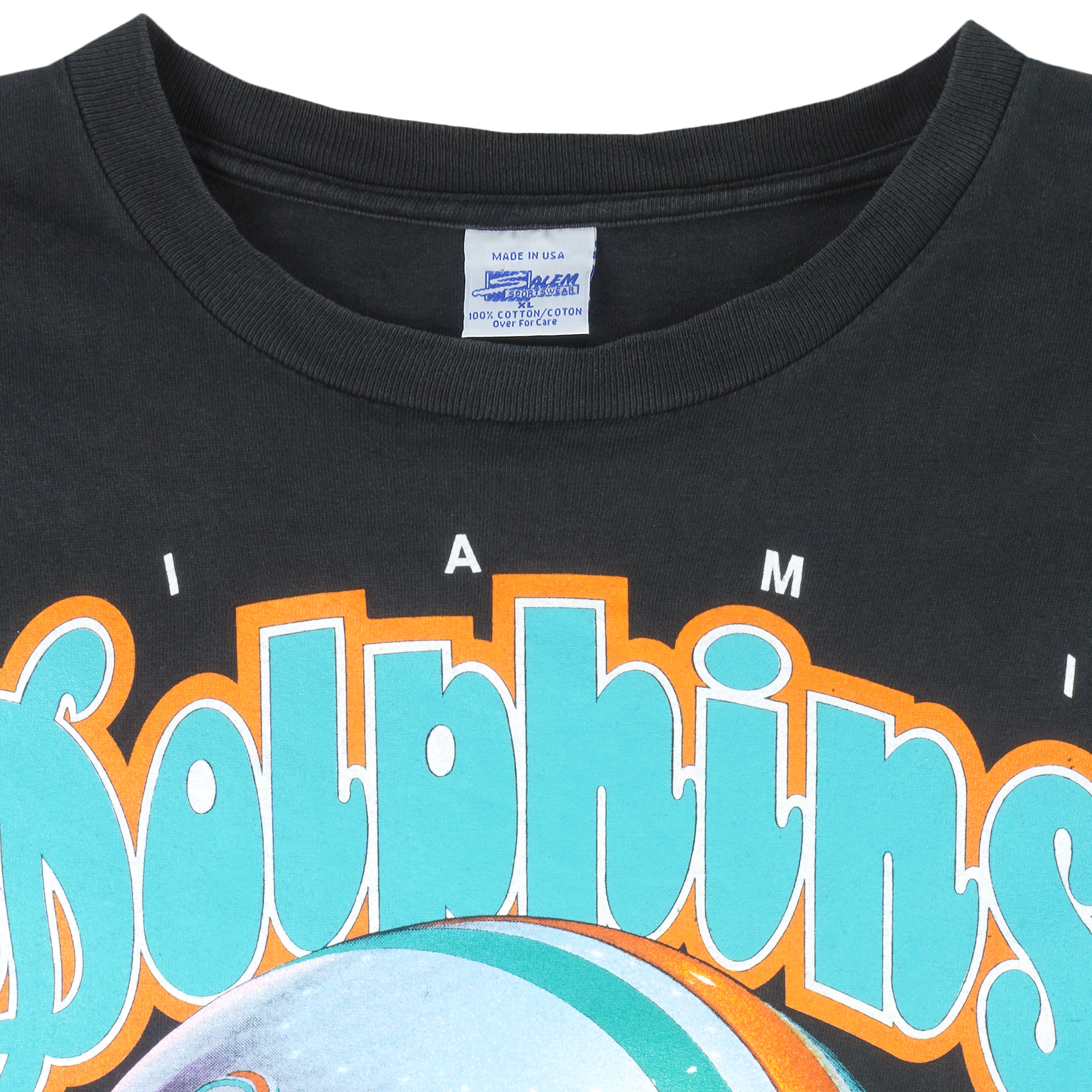 Miami Dolphins Vintage Helmet NFL T-Shirt – Basketball Jersey World