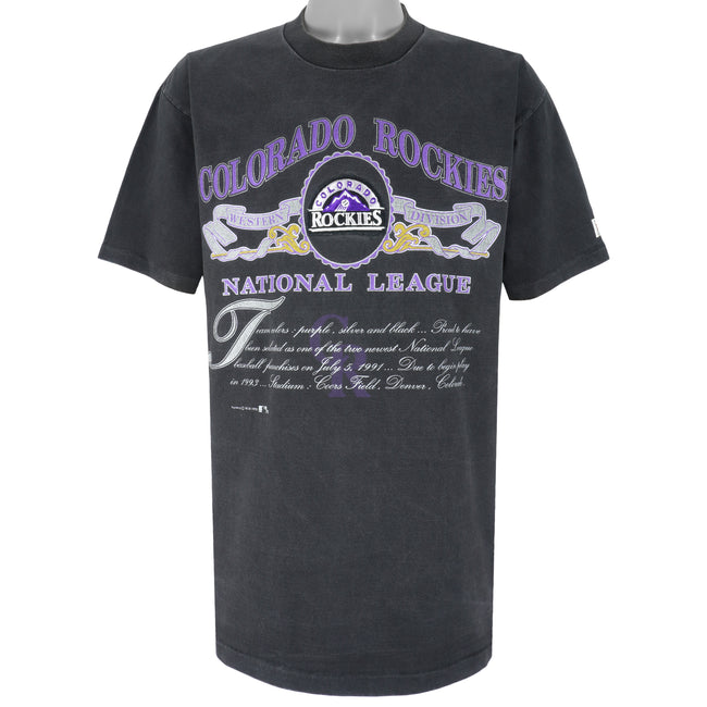 1991 Colorado Rockies National League Tee (Large)