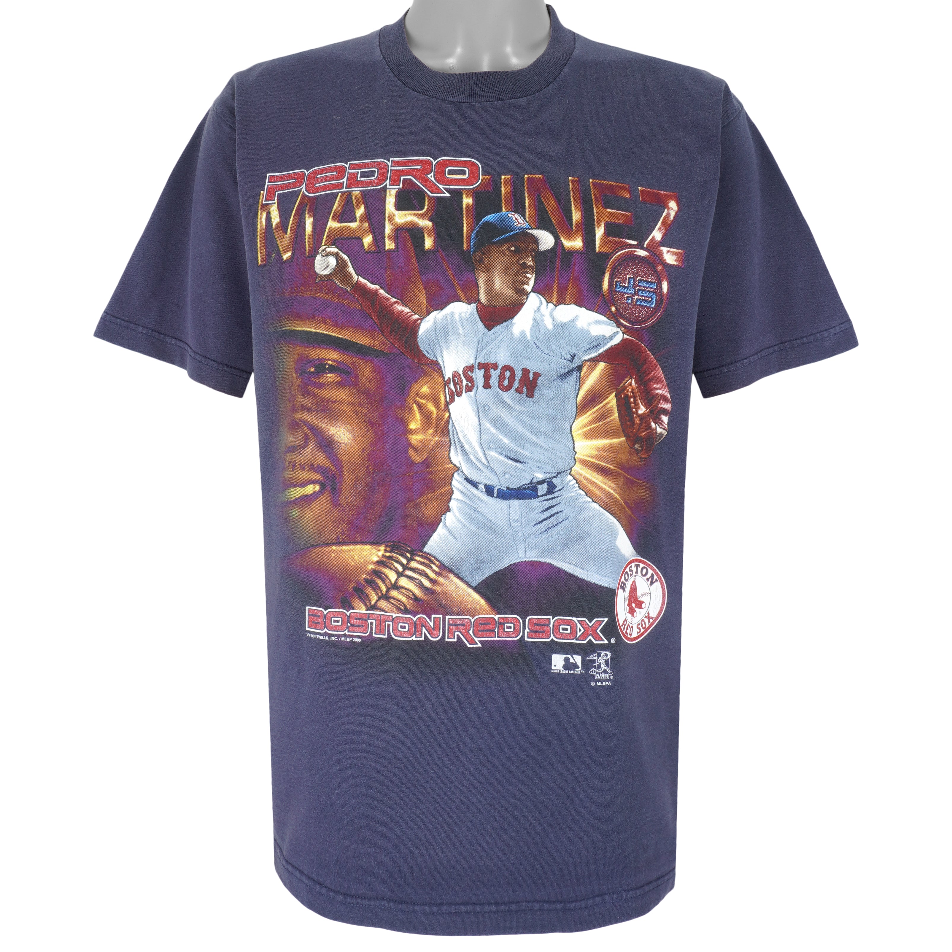 Vintage MLB (Lee) - Boston Red Sox Pedro Martinez T-Shirt 2000s