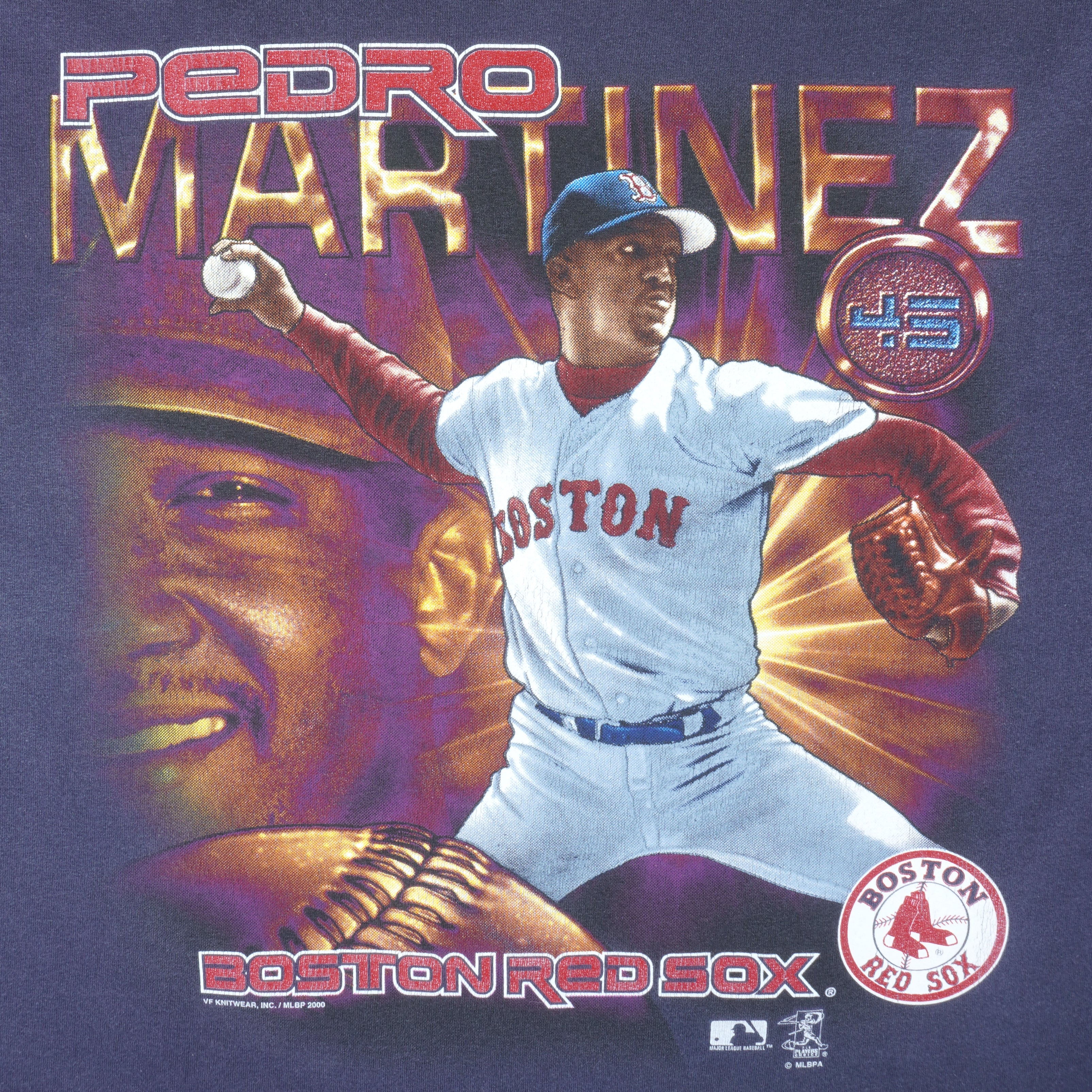 Vintage MLB (Lee) - Boston Red Sox Pedro Martinez T-Shirt 2000s Large –  Vintage Club Clothing