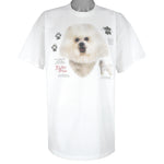 Vintage (Fruit Of The Loom) - Inchon Frise Dog T-Shirt 1990s XX-Large