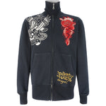 Ed Hardy - Don Ed Hardy Zip-Up Jacket Medium Vintage Retro