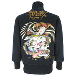 Ed Hardy - Don Ed Hardy Zip-Up Jacket Medium Vintage Retro