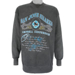 NHL (Nutmeg) - San Jose Sharks Crew Neck Sweatshirt 1990s X-Large