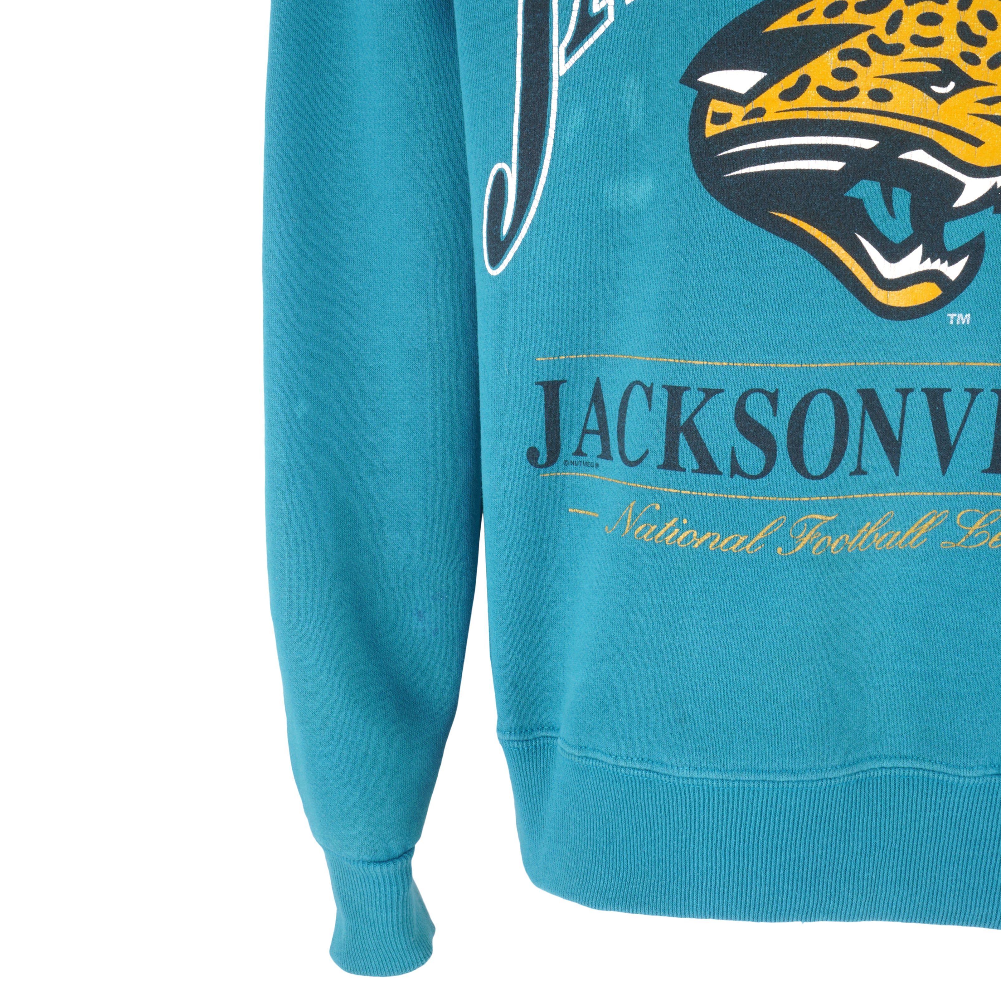 JACKSONVILLE JAGUARS COUTURE CREW FRENCH TERRY VINTAGE WASH