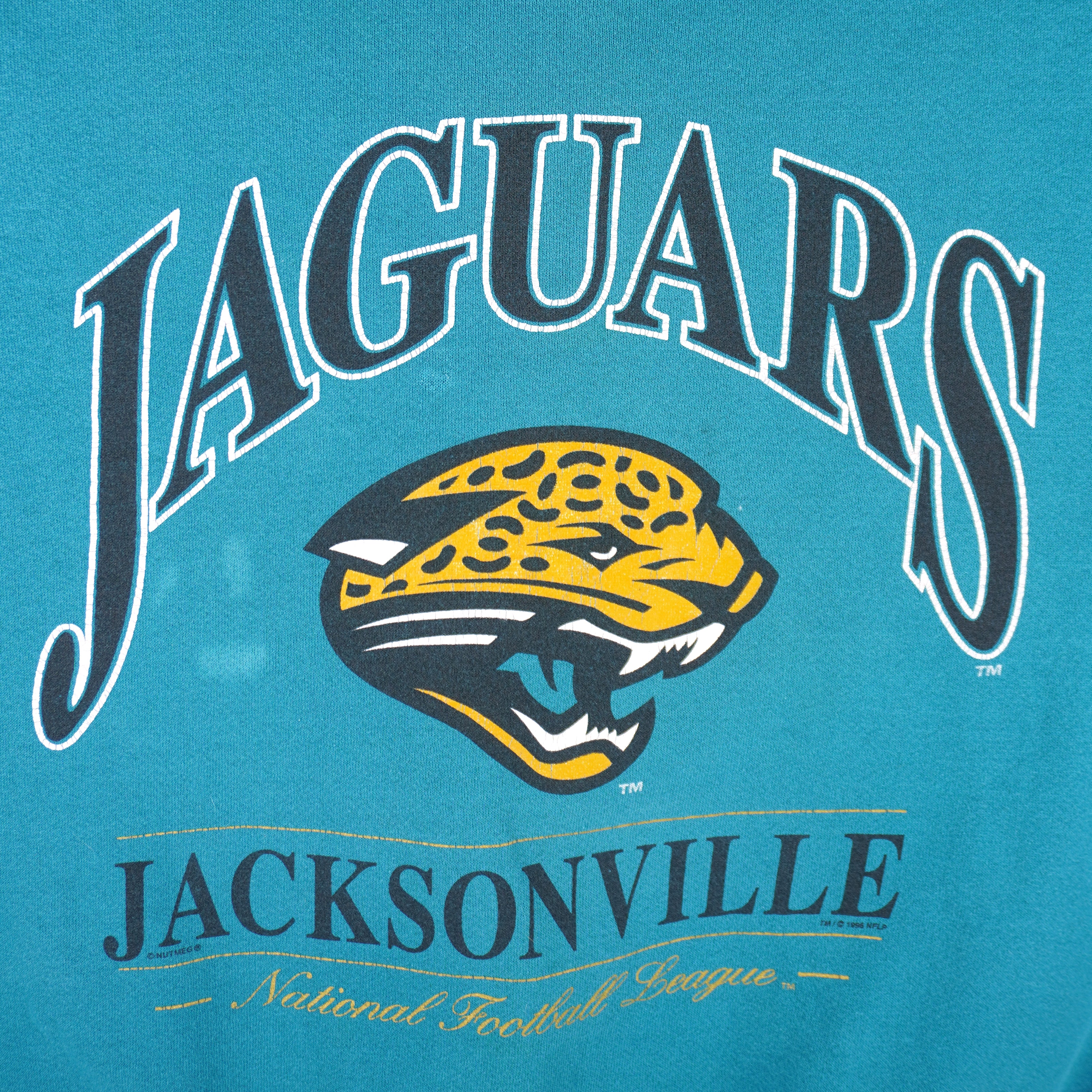 Vintage 90s Nike Jacksonville Jaguars NFL Crewneck