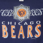 NFL (Logo 7) - Chicago Bears Crew Neck Sweatshirt 1992 X-Large Vintage Retro Football