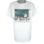 Vintage (The Far Side) - School For Mechanically Declined T-Shirt 1988 X-Large