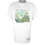 Vintage (The Far Side) - Plain Nuts Psychologist T-Shirt 1990 X-Large