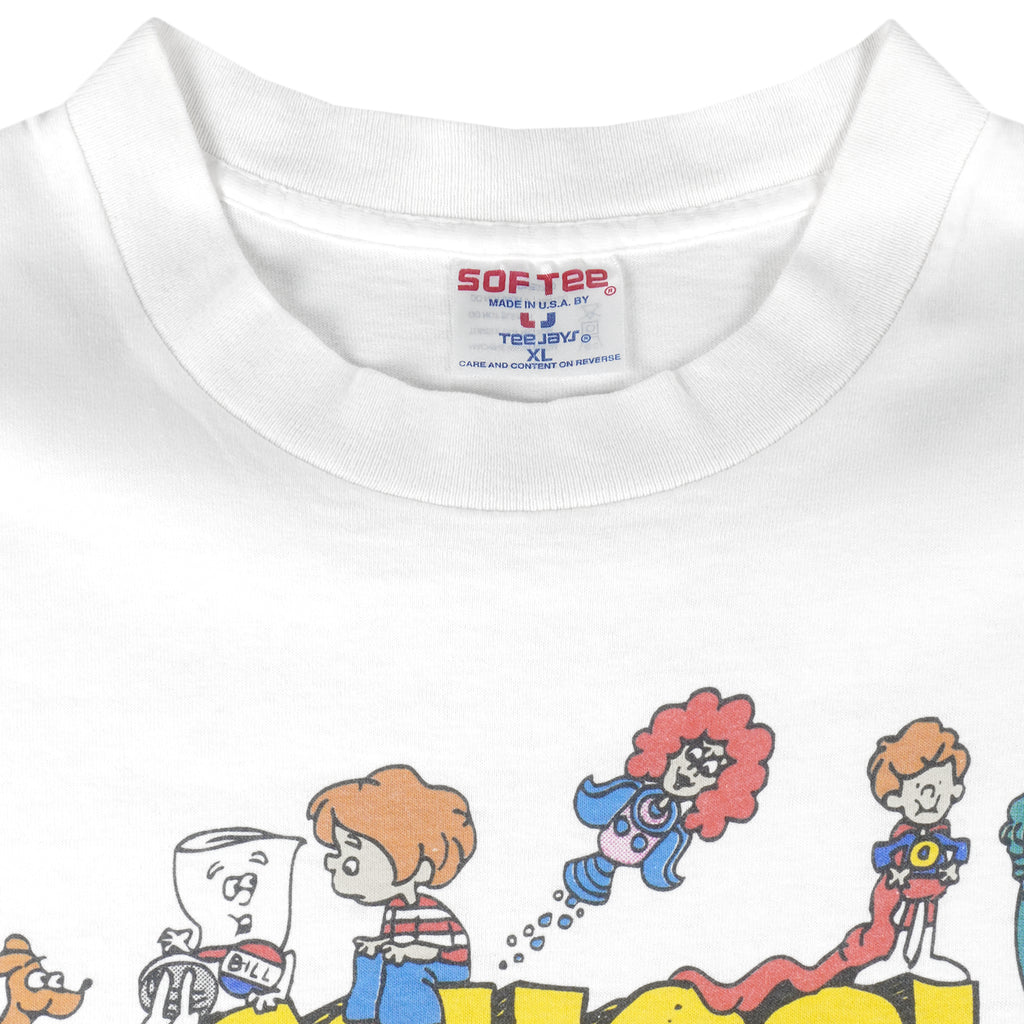 Vintage (Sof Tee) - School House Rock T-Shirt 1995 X-Large Vintage Retro