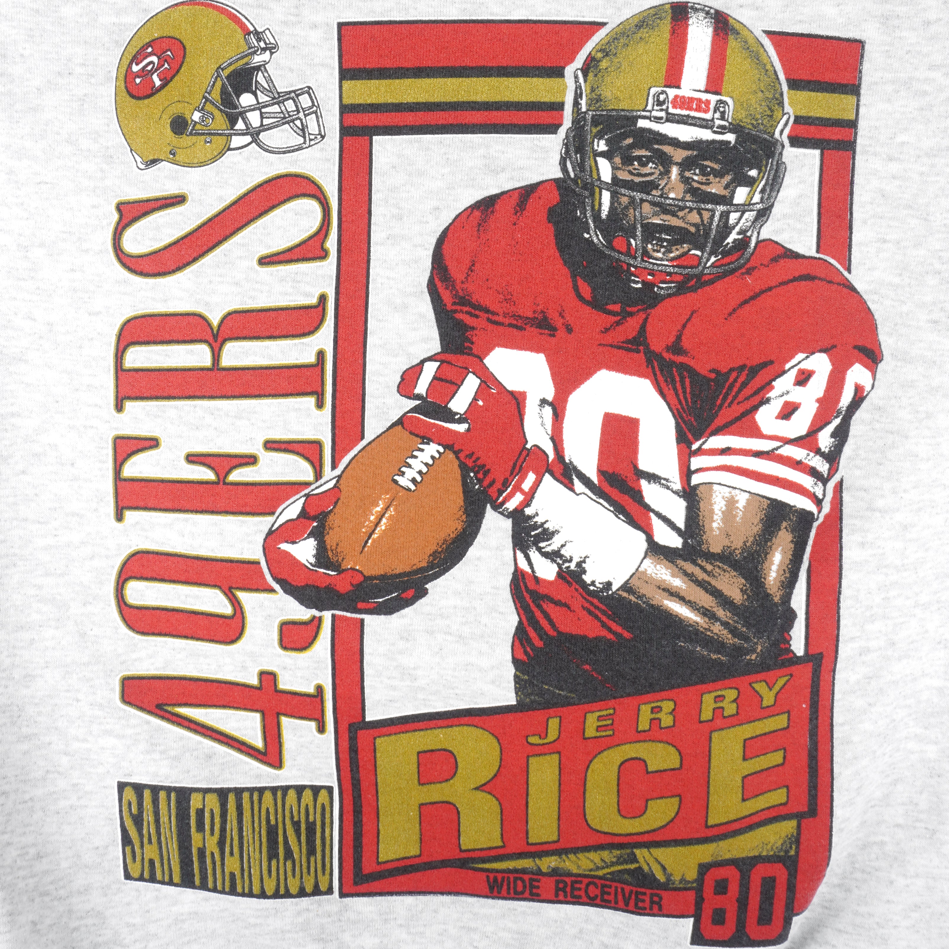 vintage 90s SAN FRANCISCO 49ERS EMBROIDERED T-Shirt L nfl football  california