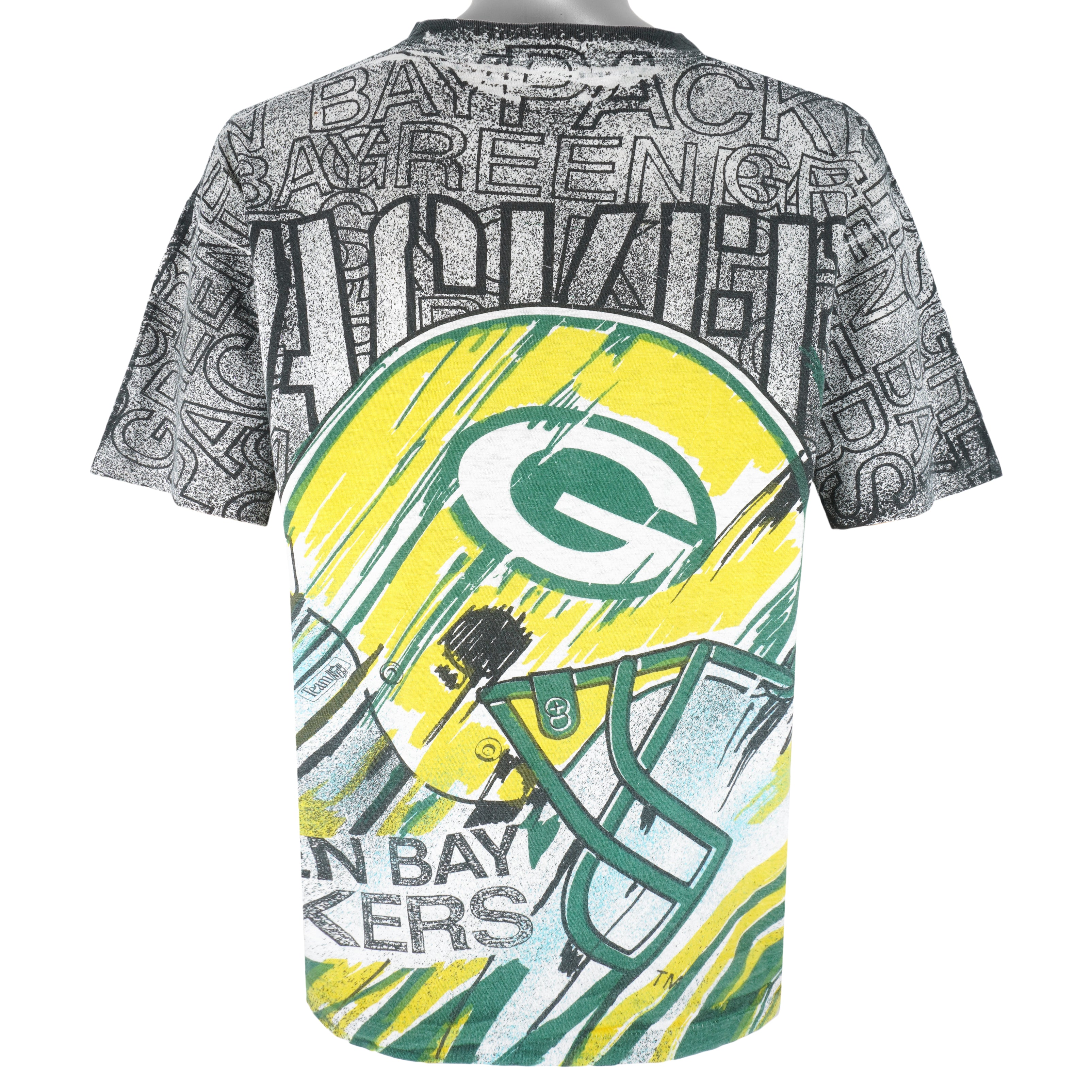 90s Green Bay Packers Wisconsin NFL Gear t-shirt XXXL - The