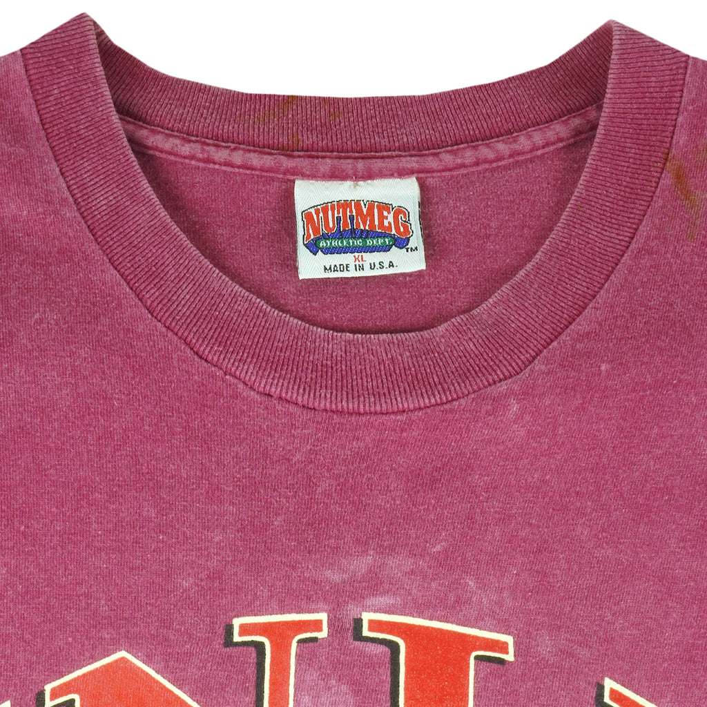 NCAA (Nutmeg) - UNLV Running Rebels T-Shirt 1990s X-Large Vintage Retro College