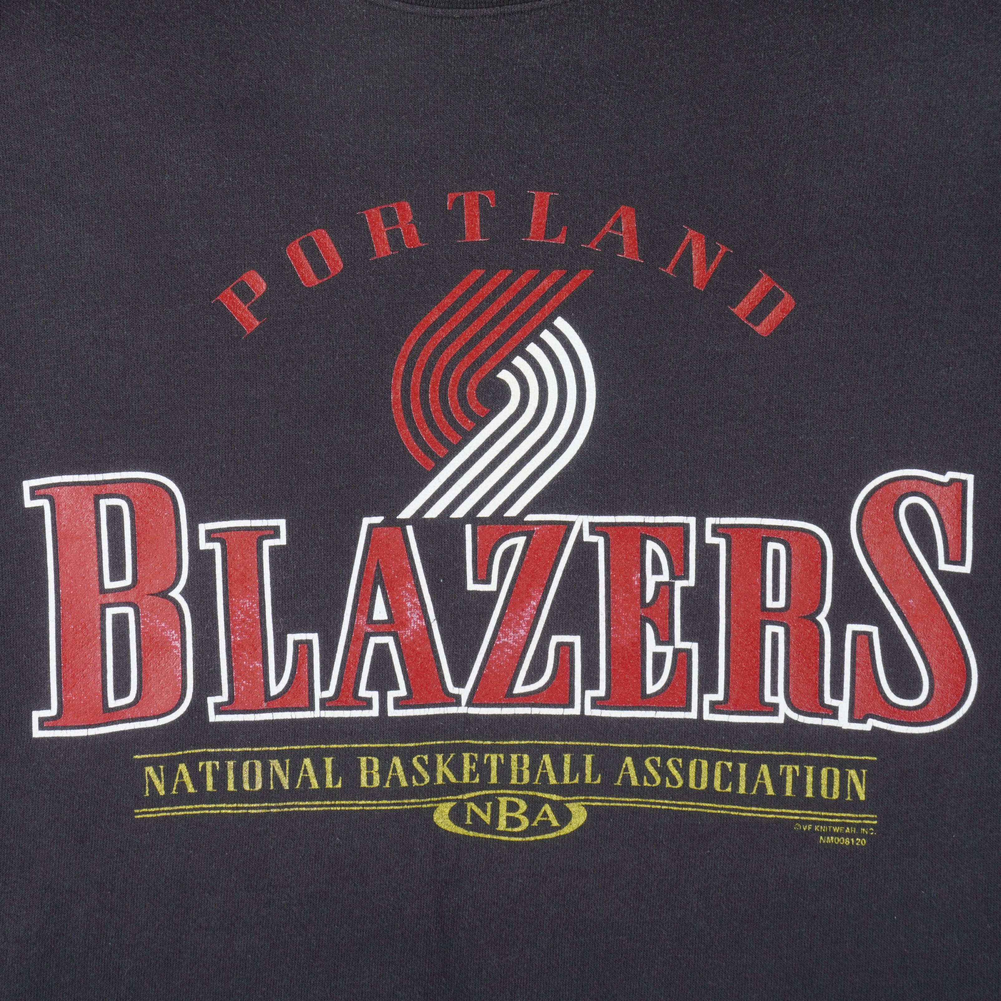 American Classic Vintage 90s Portland Trail Blazers NBA Crewneck Sweatshirt. Made in The USA
