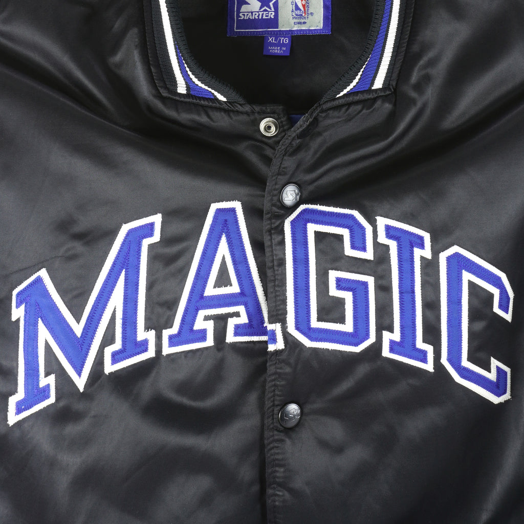 Starter - Orlando Magic Satin Jacket 1990s X-Large Vintage Retro Basketball