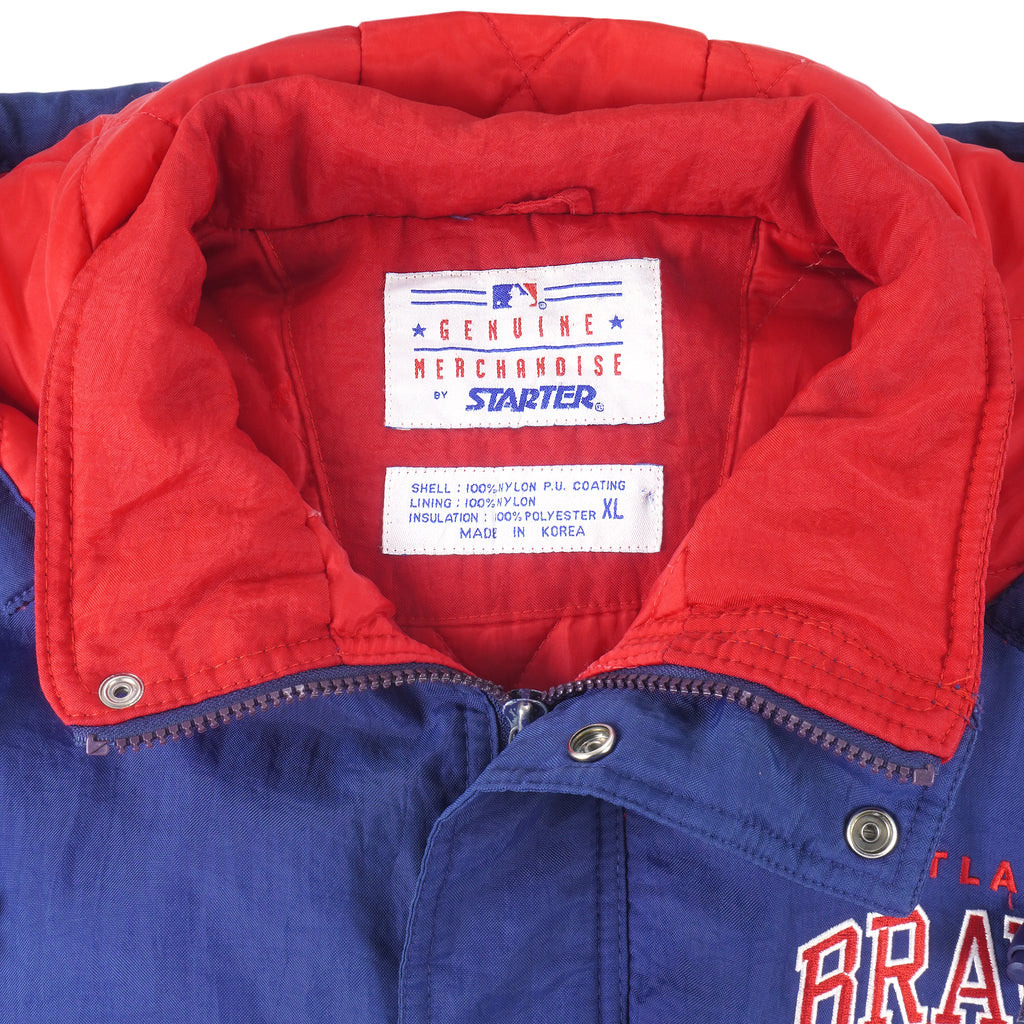 Atlanta Braves MLB Baseball Embroidered USA Made Jacket (XL)