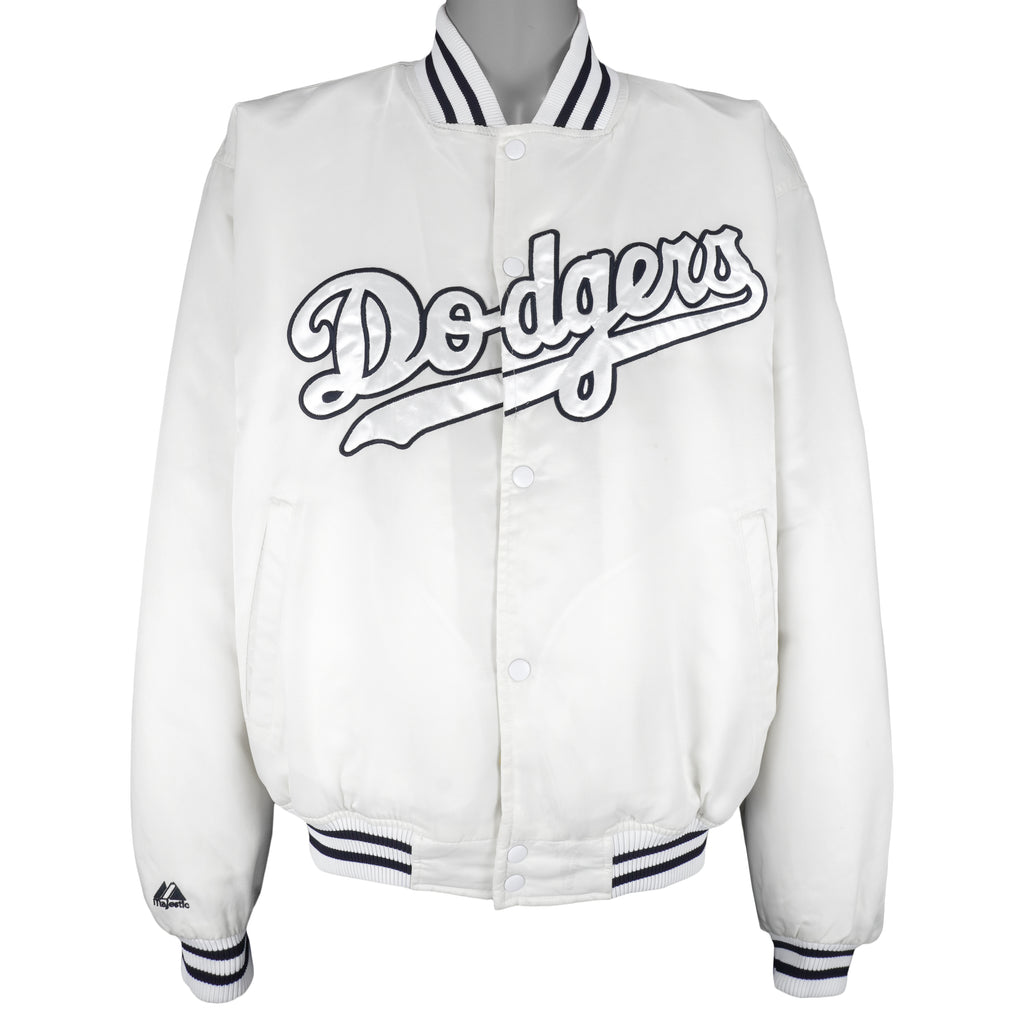 Majestic Vintage Baseball Usa Jacket Los Angeles Dodgers La 