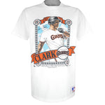 MLB (Nutmeg) - San Francisco Giants Will Clark T-Shirt 1989 Large