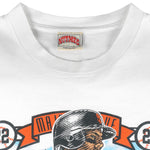MLB (Nutmeg) - San Francisco Giants Will Clark T-Shirt 1989 Large Vintage Retro Baseball