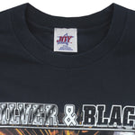 NFL - Raiders Silver And Black T-Shirt 2001 XX-Large Vintage Retro Football