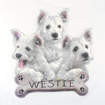 Vintage (Jerzees) - Westie T-Shirt 1990s XX-Large Vintage Retro